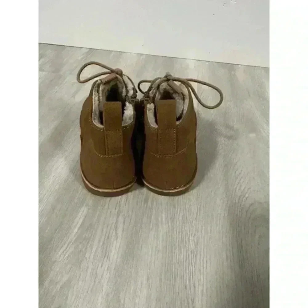 Nordstrom kids warm shoes size 13‎ brown